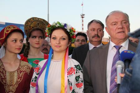 Г.А. Зюганов прибыл с рабочим визитом в Крым