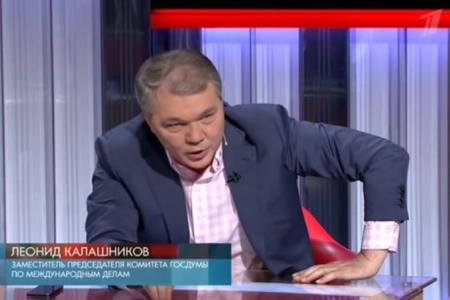 Л.И.Калашников в программе 1 канала ТВ «Структура момента».  Тема передачи: «G7 мировой обком?»