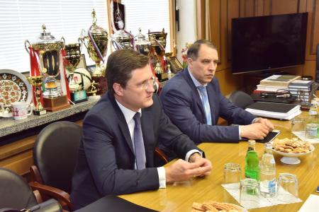 И.И. Мельников встретился с министром энергетики России А.В. Новаком