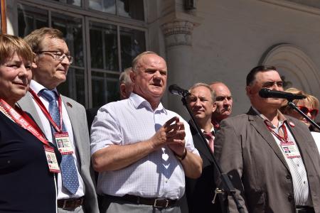 Г.А. Зюганов принял участие в праздновании Дня русского языка в Москве