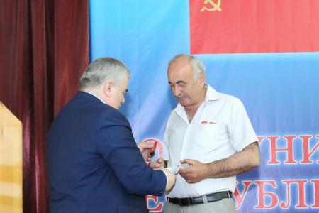 К.К. Тайсаев принял участие в работе XI внеочередного Съезда Коммунистической партии Республики Южная Осетия