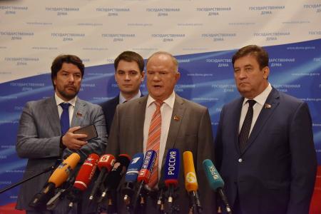 Г.А. Зюганов: «Наступает момент истины, который требует быстрых оперативных и стратегических решений»