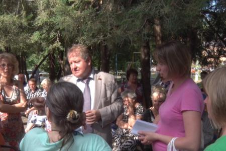 Краснодар. С.П. Обухов провел очередные дворовые встречи с жителями города