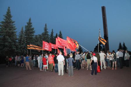 Башкирский реском КПРФ принял активное участие в митинге в г.Уфе, посвященном 74-й годовщине начала Великой Отечественной войны