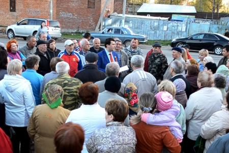 Тула. О.А. Лебедев продолжает проводить регулярные массовые встречи с жителями области
