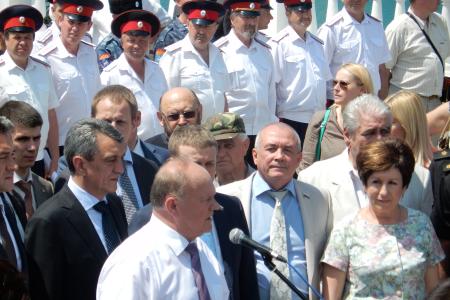 Г.А. Зюганов посетил Город-Герой Севастополь