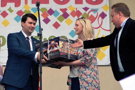 Олег Лебедев в Туле принял участие в массовом мероприятии, посвященном Дню защиты детей
