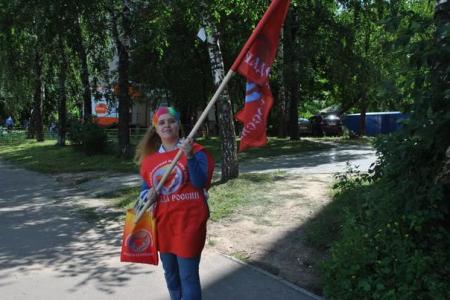 Нижегородское отделение ВЖС "Надежда России" знакомится с избирателями