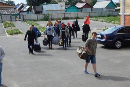 Республика Марий Эл. На предприятии СПК «Звениговский» приступили к работе молодежные стройотряды
