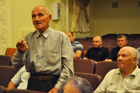 Пензенская область. В.А. Симагин встретился с жителями Каменки
