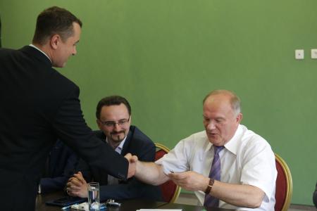 Г.А. Зюганов провел встречу со слушателями Центра политической учебы