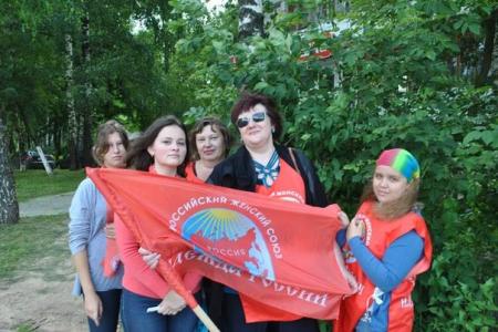Нижегородское отделение ВЖС "Надежда России" знакомится с избирателями