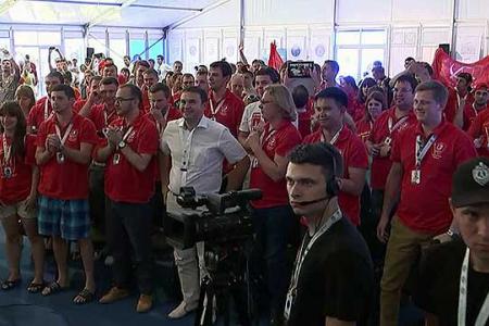 Репортаж на телеканале "Первый канал" о поездке Г.А. Зюганова во Владимирскую область
