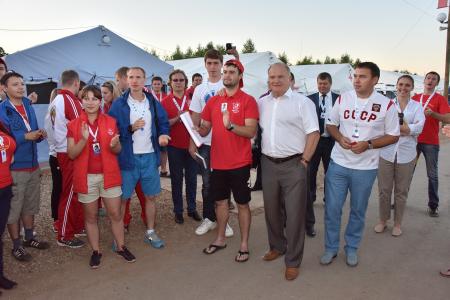 «Нам нужна консолидация общества на основе национально-государственных интересов». Г.А. Зюганов выступил на молодежном форуме во Владимирской области