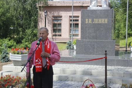 Ярославская область. В Мышкине открыт обновленный памятник  В.И. Ленину 