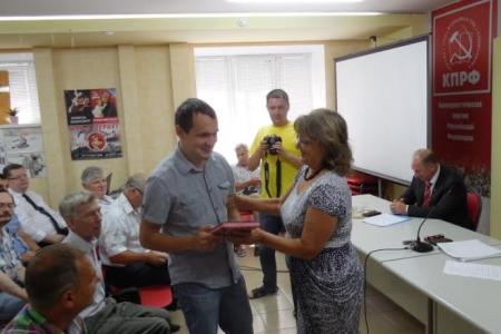 В.Ф.Рашкин и С.П.Обухов выступили на совещании секретарей местных отделений КПРФ Саратовского области