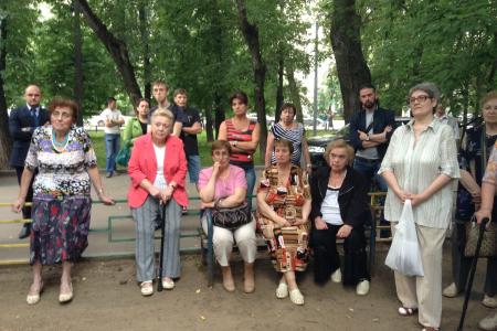 Депутаты-коммунисты Валерий Рашкин, Андрей Клычков и Леонид Зюганов встретились с жителями САО Москвы