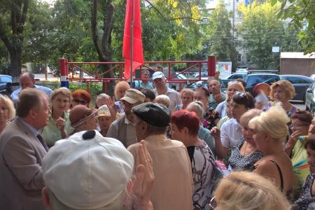 На Гидростроителей и Бородина... Очередные дворовые встречи С.П. Обухова в Краснодаре