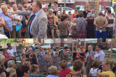 «Народная приемная» на Гидрострое и Комсомольском. Очередные встречи депутата С.П.Обухова в краснодарских дворах