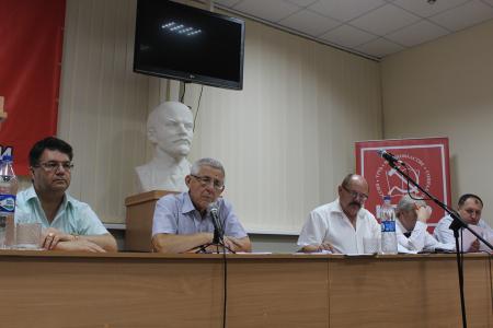 В Симферополе прошёл совместный пленум рескома и контрольно-ревизионной комиссии Крымского отделения КПРФ