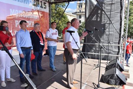 В Москве завершился митинг-концерт "Антикапитализм-2015" 