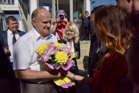 «Нам нужна консолидация общества на основе национально-государственных интересов». Г.А. Зюганов выступил на молодежном форуме во Владимирской области