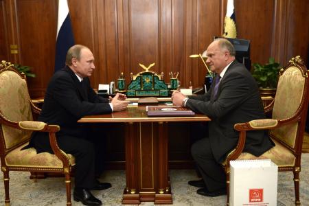 Встреча лидера КПРФ Г.А.Зюганова с В.В.Путиным: Обсуждены социально-экономические инициативы КПРФ