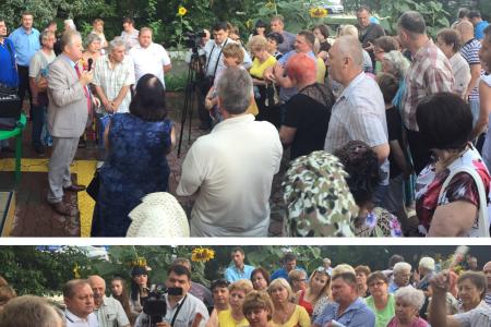 «Народная приемная» на Сормовской и Ставропольской. Очередные встречи депутата С.П.Обухова в краснодарских дворах