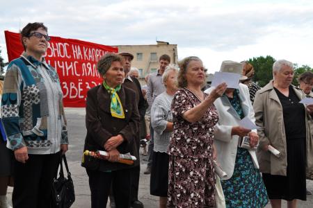Пензенская область. Жители Сердобска снова вышли на площадь