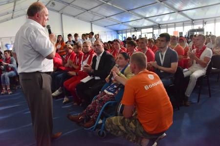 «Нам нужна консолидация общества на основе национально-государственных интересов». Г.А. Зюганов выступил на молодежном форуме во Владимирской области