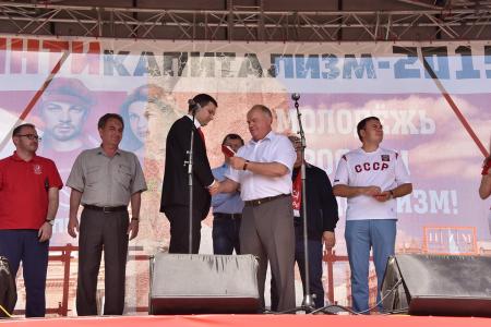 В Москве завершился митинг-концерт "Антикапитализм-2015" 