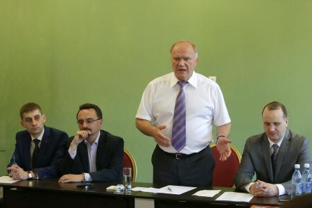 Г.А. Зюганов провел встречу со слушателями Центра политической учебы