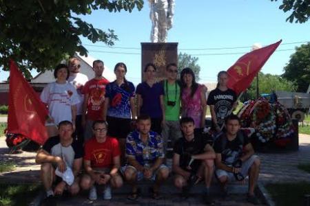 Комсомольцы и молодые коммунисты Белгородского района провели велопробег в честь освобождения посёлка от немецко-фашистких захватчиков