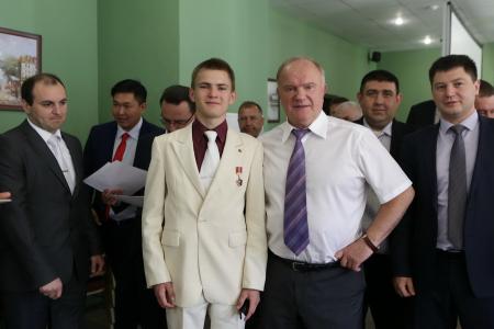 Г.А. Зюганов провел встречу со слушателями Центра политической учебы