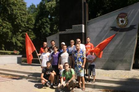 Комсомольцы и молодые коммунисты Белгородского района провели велопробег в честь освобождения посёлка от немецко-фашистких захватчиков