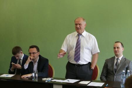 Г.А. Зюганов провел встречу со слушателями Центра политической учебы