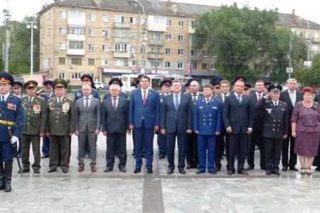 Секретарь Тульского обкома КПРФ Алексей Лебедев принял участие в торжественной церемонии вручения знамени областному управлению Федеральной службы исполнения наказаний 