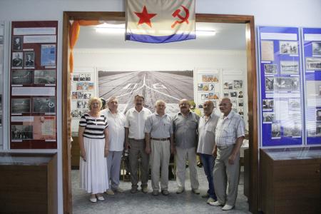 Крымские коммунисты встретились с коллективом музея легендарного авиаполка