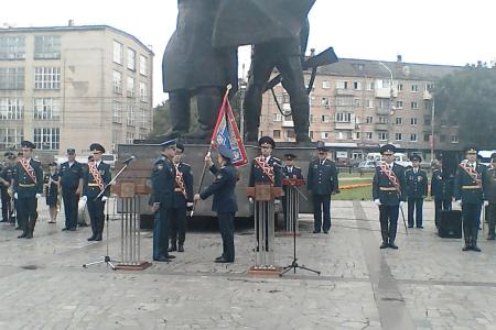 Секретарь Тульского обкома КПРФ Алексей Лебедев принял участие в торжественной церемонии вручения знамени областному управлению Федеральной службы исполнения наказаний 