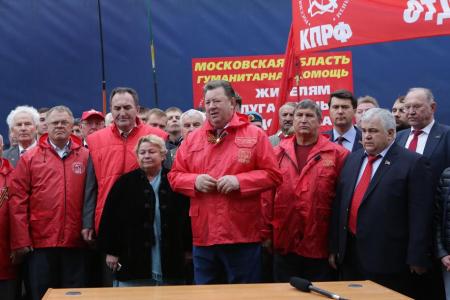К.К. Тайсаев об отправке 40-го гуманитарного конвоя КПРФ для жителей Новороссии