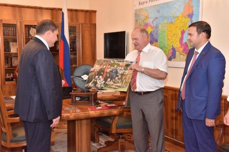Г.А. Зюганов находится с рабочим визитом в Орле
