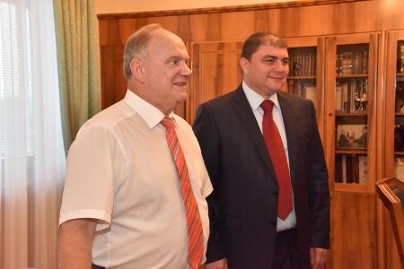 Г.А. Зюганов находится с рабочим визитом в Орле