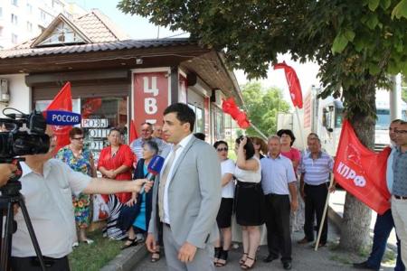 К.К. Тайсаев об отправке 40-го гуманитарного конвоя КПРФ для жителей Новороссии