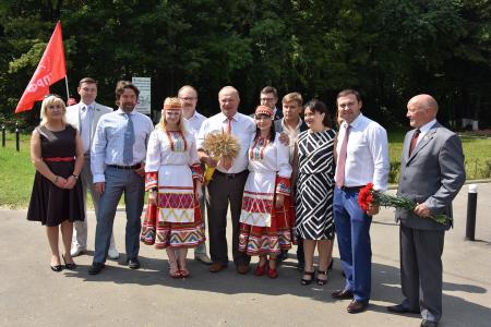 Г.А. Зюганов находится с рабочим визитом в Орле