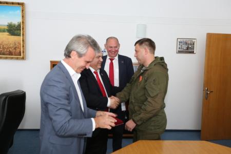 Делегация КПРФ и СКП-КПСС провела рабочие встречи в ДНР и ЛНР