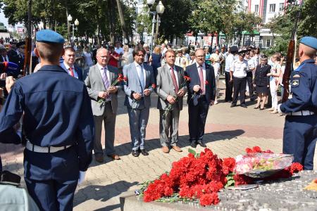 «Здесь был сломан хребет фашистскому зверю». Г.А. Зюганов посетил с рабочим визитом город Орел