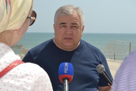 Республика Дагестан. На берегу Каспия прошел слет комсомольского актива ЮФО и СКФО 