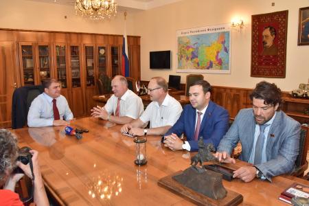 Г.А. Зюганов находится с рабочим визитом в Орле