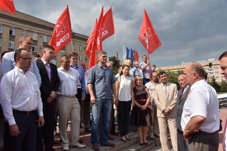 Г.А. Зюганов находится с рабочим визитом в Орле