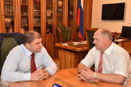 Г.А. Зюганов находится с рабочим визитом в Орле